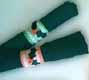 Image of festive napkin rings