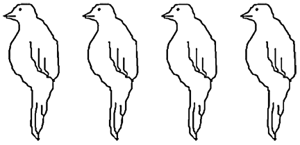 four calling birds